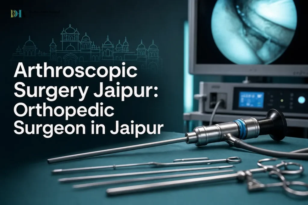 Featured image illustrating arthroscopy tools by an orthopedic surgeon in jaipur