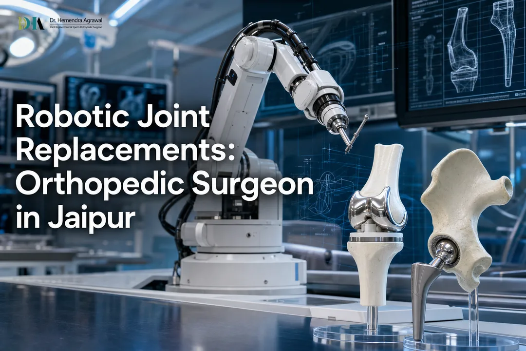 Robotic Joint Replacements: Orthopedic Surgeon in Jaipur