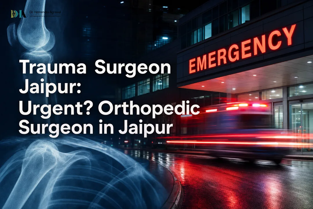 Trauma Surgeon Jaipur: Urgent? Orthopedic Surgeon in Jaipur