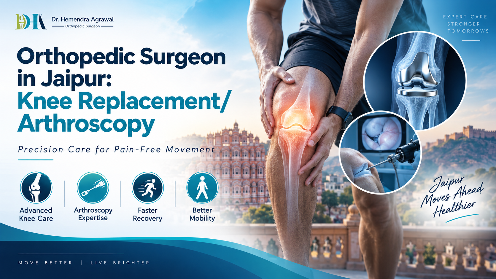 Orthopedic Surgeon in Jaipur: Knee Replacement/Arthroscopy