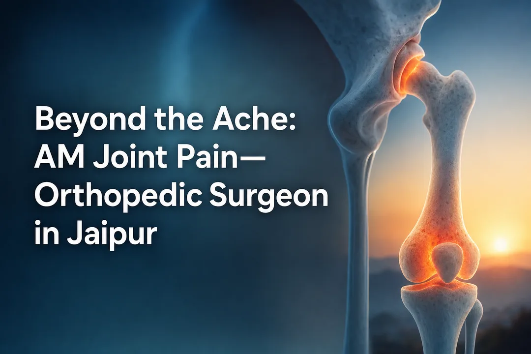 Beyond the Ache: AM Joint Pain, Orthopedic Surgeon in Jaipur